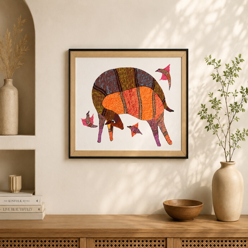 gond_deer_art